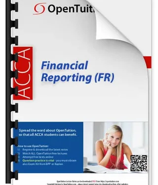 ACCA Financial Reporting (FR) Notes (September 2026 - June 2027 exams)
